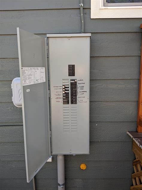 electric box outside of house|30 amp outside breaker box.